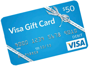 Win a $50 Visa Gift Card