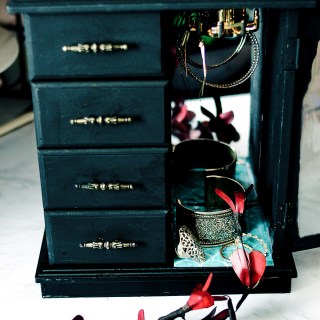 DIY Jewelry Box Makeover